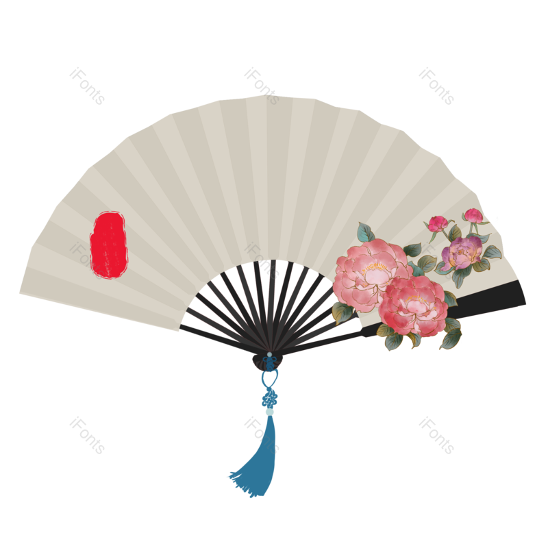 装饰图片,水墨元素,中国风PNG,吊坠免抠素材